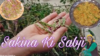 Sakina Ki Sabji || Pahadi Food |शाकिना की सब्जी व शाकिना की सब्जी के फायदे by Sonam's Kitchen & vlog