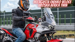 MV Agusta Enduro Veloce, włoska AfricaTwin. Turystyczna piękność na 2024 r.[test opinia zalety wady]