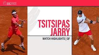 Nicolas Jarry - Stefanos Tsitsipas | ROME QF - Match Highlights #IBI24