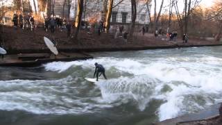 river surfing in munich