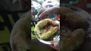 Famous pyaz ki kachori🥯😝| Indian street food | #shorts