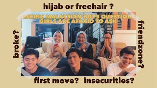 asking malaysian high school guys questions girls are afraid to ask PART ONE