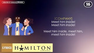 #16 Hamilton - Meet Me Inside (VIDEO LYRICS)