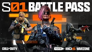 NOVO PASSE DE BATALHA COM A INTEGRAÇÃO DA SEASON 1 BLACK OPS  6 E WARZONE