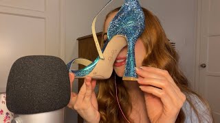 🌿ASMR🌿 High Heel Haul — 100% Soft-Spoken Shoe Show & Tell w/ Rhinestone Scratching 💎