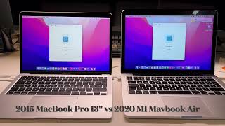 MacBook Air M1 vs 2015 MacBook Pro #MacBook #macbookpro #m1