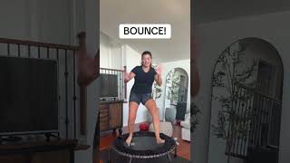 If you want to be in a good mood .. BOUNCE! 💪🏻 #funfitness #rebounding #seeonig #weightlosstips