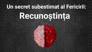 Un secret subestimat al Fericirii: Recunoștința