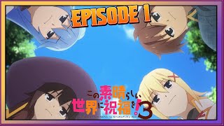 Konosuba Returns Strong!! | Konosuba Season 3 Ep 1 Review