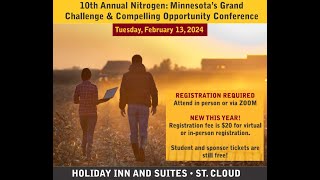 Nitrogen management to mitigate nitrate leaching, Matt Helmers, Iowa State University