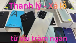 Điện thoại cầm đồ thanh lý từ vài trăm ngàn iphone samsung oppo vivo xiaomi | Xả lỗ nghỉ tết