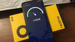 Тест смартфона REALME 5G программой ANTUTU Сколько же наберет 695 ДРАКОН