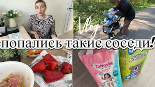 VLOG: Наши СОСЕДИ/Перец в ДУХОВКЕ/Заморозка НА ЗИМУ/Едем РАЗВЛЕКАТЬСЯ