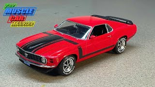 Monogram 1970 Boss 302 Ford Mustang Build