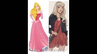 Disney princesses old vs new look 💖🥰