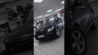 Audi SQ5. Перетяжка салона. Антихром и аквапринт элементов экстерьера.