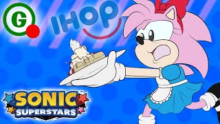 PLAYING SONIC SUPERSTARS WITH IHOP AMY (plus Giveaway!)