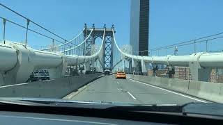 Driving Across the Manhattan Bridge