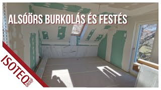 Burkolás és festés - Alsóörs