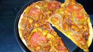 No cheese , No oven , &  No Cream Pizza Recipe | Pizza without Cheese | Pizza Recipe