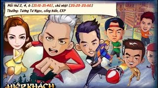 Hoạt động Running Man trong game Hiệp Khách Hành