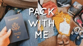 PACK WITH ME: 10 Day European Vacation!