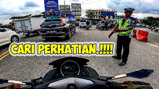 PULANG LEWAT DEPAN POLDA - MOTOVLOG BALIKPAPAN