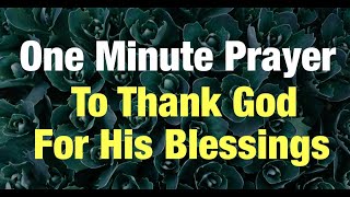 God Says, One Minute Message For You | Don't Skip Please | God's Message Today I Lord Tells You..