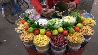 This Man Has Extremely Decorated His Shop! Mix Jhal Muri 12 Baja Chanachur Masala Recipe!  Food Test