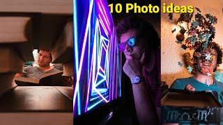 10 Unique Photo Ideas at Home