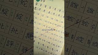 Chinese vs English handwriting which one is better?🦋💐 #edit#viral