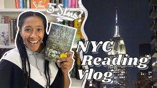 NYC Reading Vlog 🗽📖 The Fifth Season & Wedding Dresses ~BeingDaphne~