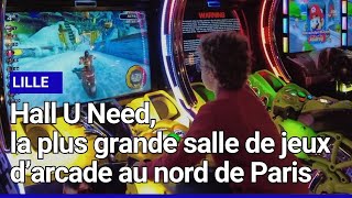 Hall U Need, la plus grande salle de jeux vidéo d'arcade au nord de Paris