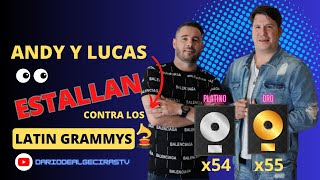 👀➡️LUCAS DE @andylucasoficial618  ESTALLA CONTRA LA GALA DE LOS LATIN GRAMMYS 👽