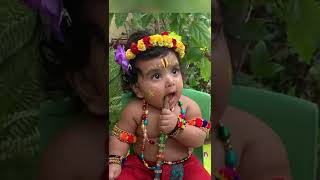 #BabyKrishna #getup Krishna | Little Krishna Makeup | Janmashtami 2023