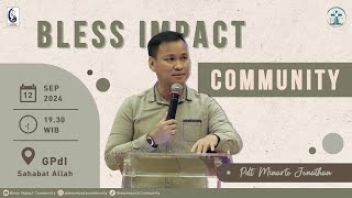 BIC 12 September 2024 Speaker By : Pdt. Minarto Jonathan