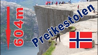 Szlakiem na Preikestolen / Prekestolen (Pulpit Rock) - czyli "Norwegia dla Wszystkich"