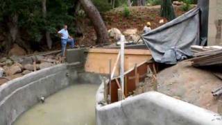 Fake rock, Artificial rock, how to make Faux rock waterfalls