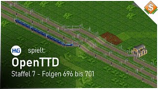 OpenTTD Staffel 7 - Folgen 696 bis 701 🚄 OpenTTD [Deutsch]