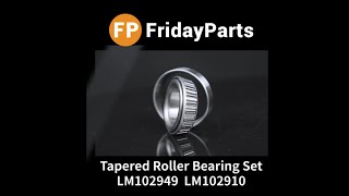 Tapered Roller Bearing Set LM102949 LM102910 for Timken