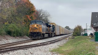 CSX AC44CW 55 Leads Fast Automotive M281-08 on 11/8/24