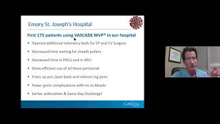 Dr. De Lurgio Same Day Discharge Webinar Highlight Reel