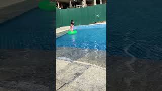 Swimming in Puerto island garden resort