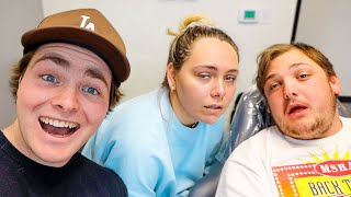 THEY BOTH GOT THEIR WISDOM TEETH REMOVED!!