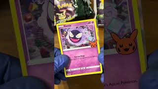 “Trick or Trade” 2023 Halloween Cards! - Pokemon packs #shorts