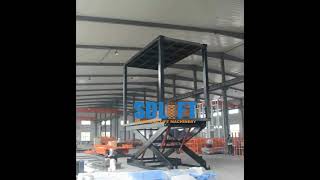 Hydraulic scissor car lift