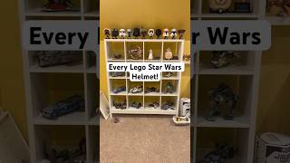 Every singe Lego Star Wars helmet series set! #lego #starwars #legostarwars #starwarsfan #shorts