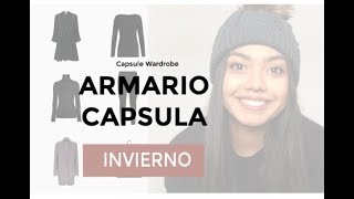 Básicos para empezar tu ARMARIO CAPSULA de INVIERNO | Chicago ❄️🌨