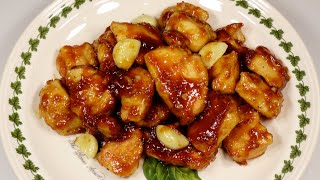 Honey Garlic Chicken Bites Recipe | Oven Baked And Pan-fried Chicken | Harmony Of The Oven And Pan