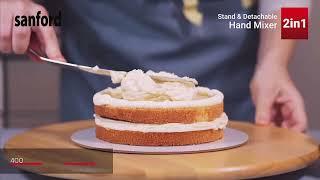 SF1361SM - Stand and Detachable Hand Mixer